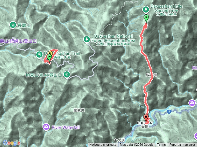 鳶嘴山～大雪山森林～波津加山預覽圖