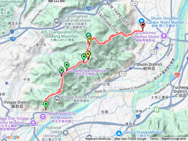 鶯歌到樹林