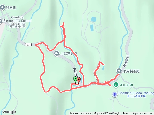20260806金坑溪步道-頂草埔尾山