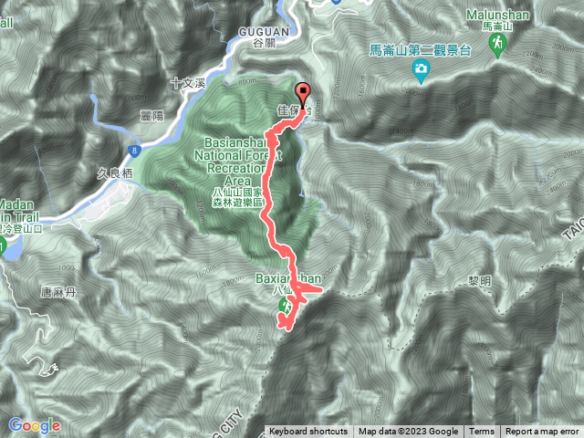 八仙山（靜海寺登山口）