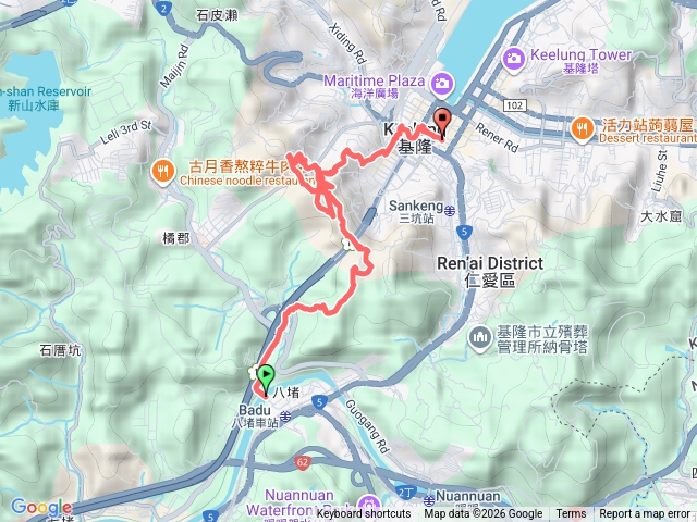 20260103八堵-三角洲嶺-獅球嶺-紅龍山