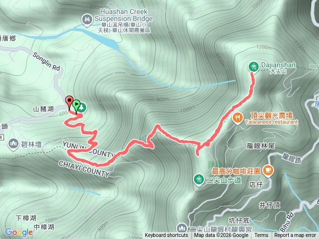 山豬湖大尖二尖山預覽圖