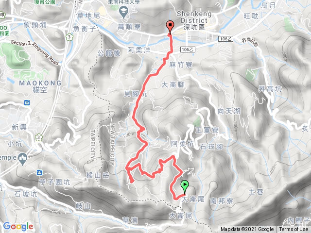 Jennifer步道砲仔崙瀑布