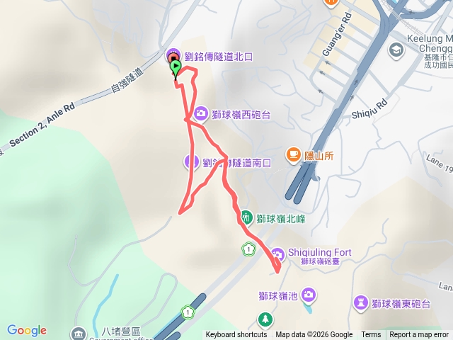 劉銘傳隧道-獅球嶺步道預覽圖