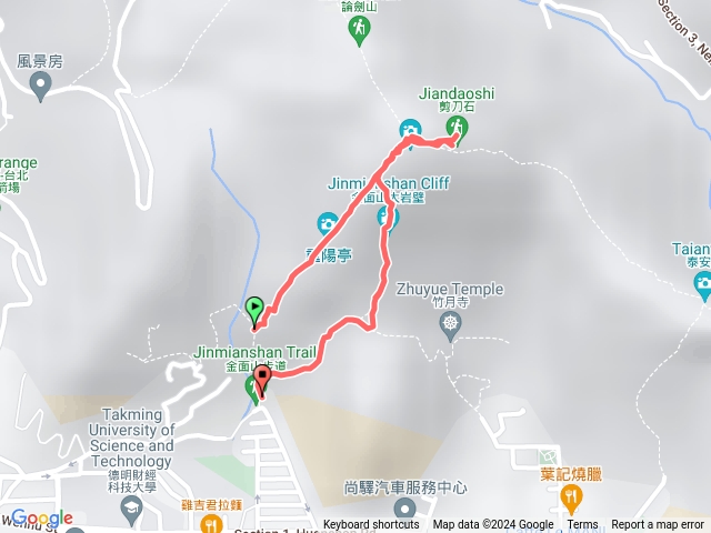 金面山剪刀石