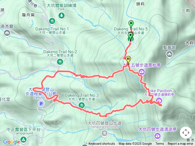大坑2、3、5道