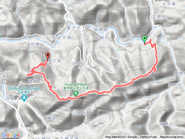 20210418皇帝殿全稜 鳥嘴尖石霸尖東西峰串空湖山南屈庄