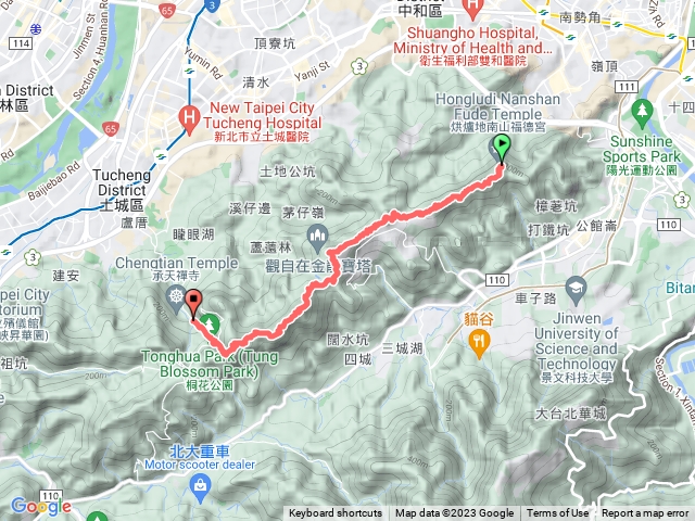 20230218南勢角山到天上山