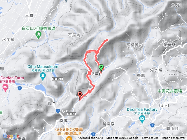 白石山迷路