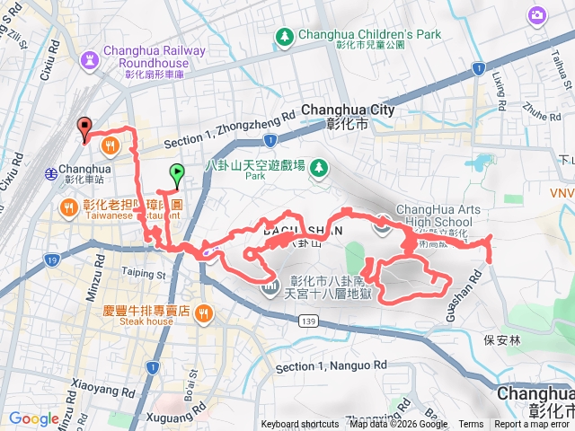 2026-04-28：彰化縣 彰化市 --- 八卦山預覽圖