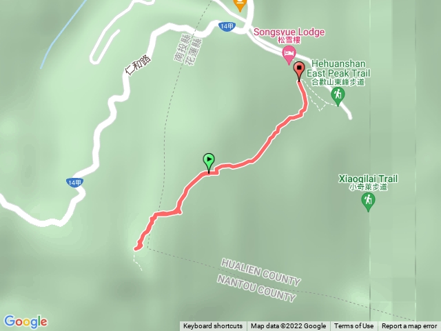 合歡東峰行