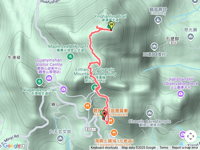 硬漢嶺步道(觀音山)