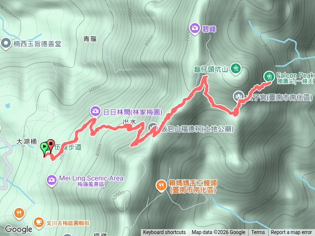 伍龍步道獵鷹尖預覽圖