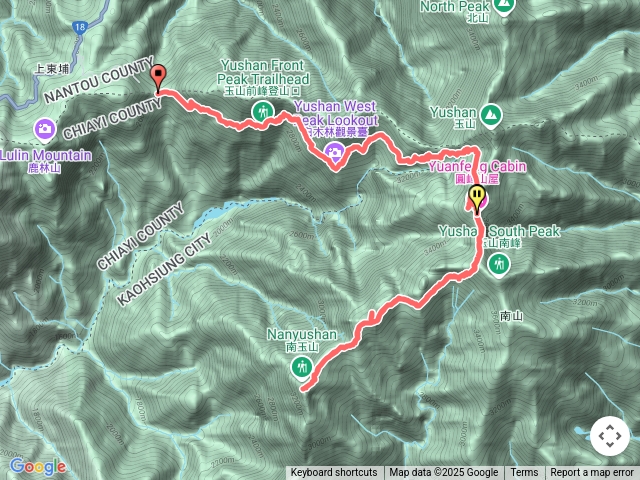 圓峰-小南山-南玉山-圓峰山