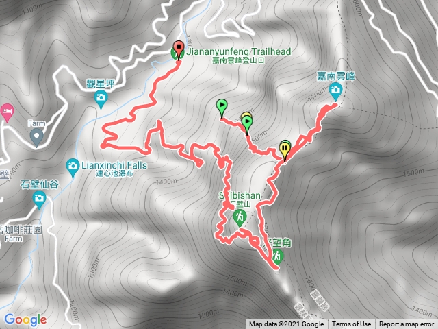 1100430嘉南雲峰，石壁山