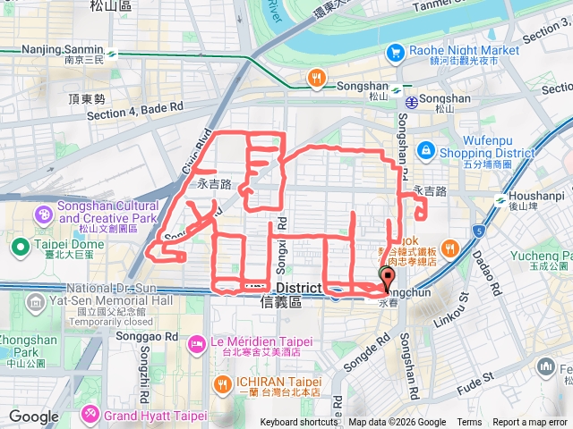 「暫存」 大象 跑步路線