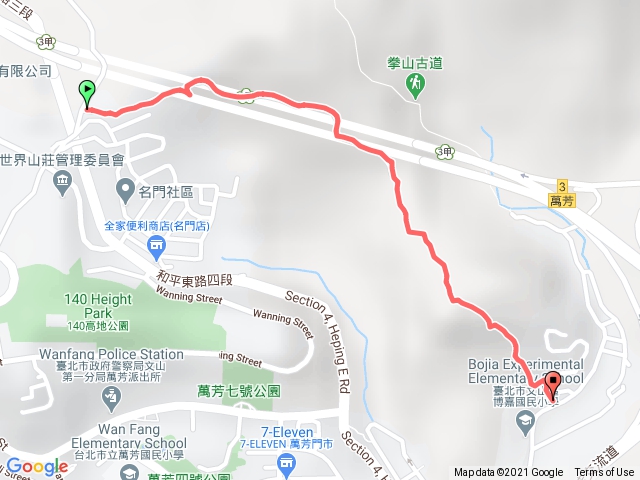 忠正嶺-博嘉山-博嘉國小