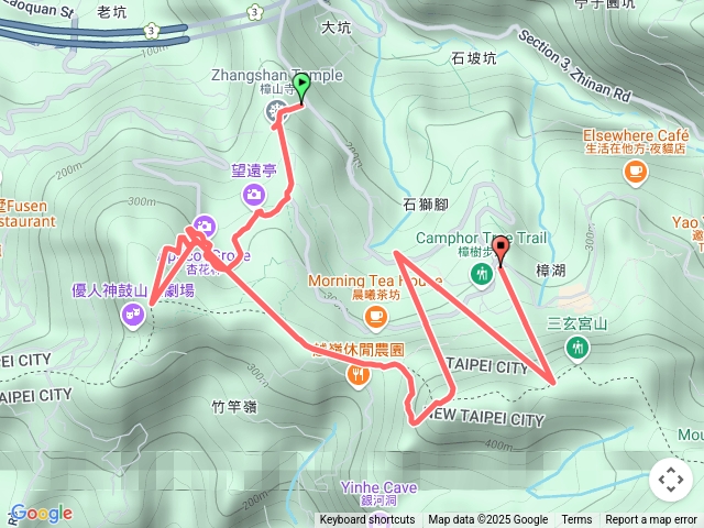 杏花林至鵝角格山