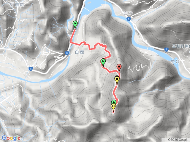 谷關七雄-白毛山 慢遊
