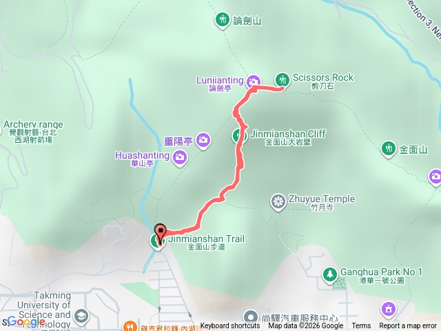 出去走走金面山