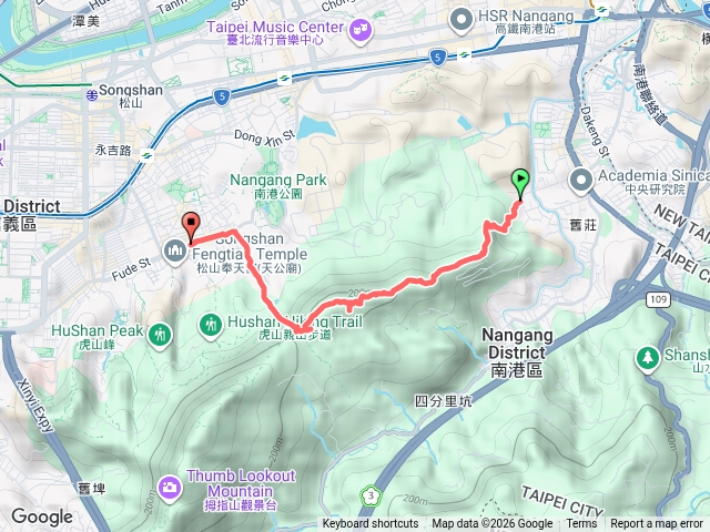 茅草埔山、四分里山、北興宮