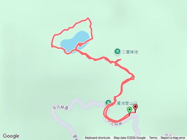 太平山三星池環池一圈預覽圖
