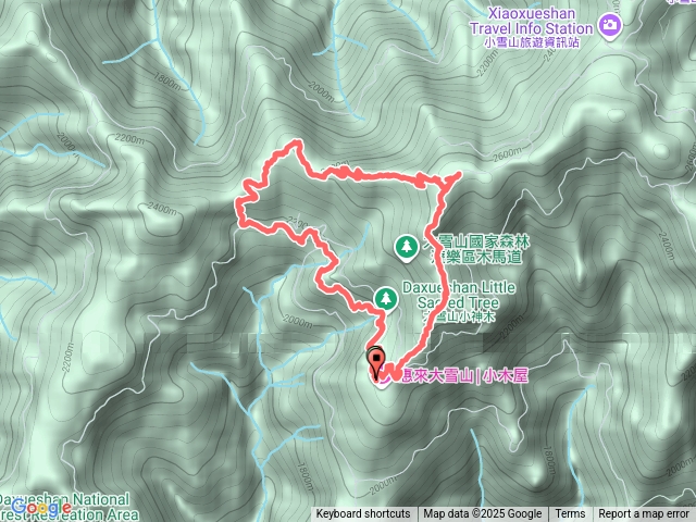 鞍馬山及小雪山神木O型預覽圖