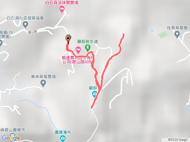 內湖碧山路62號登龍船岩山.開眼山2