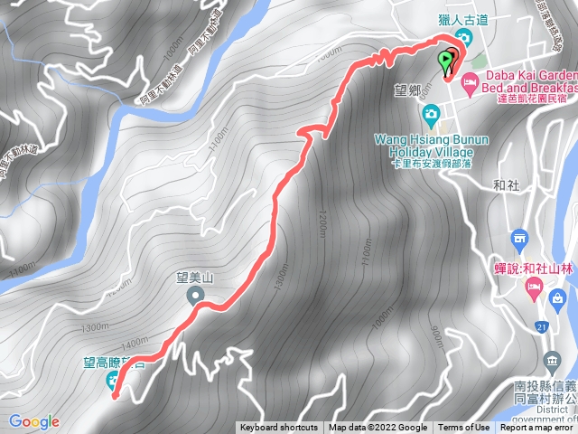 望鄉部落(望高寮)獵人古道