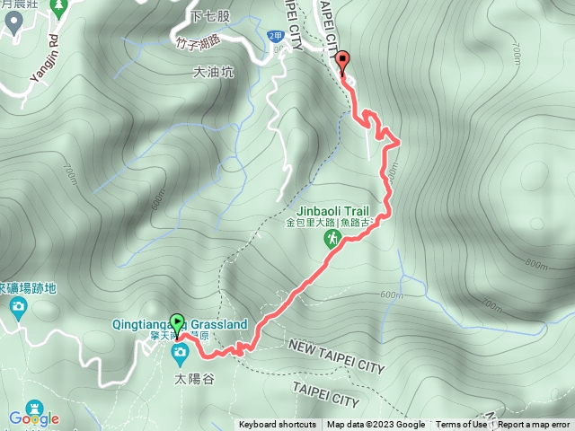 擎天崗下上磺溪Ｐ