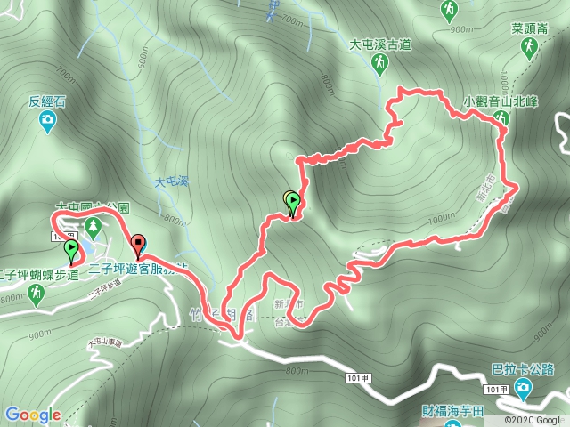 小觀音山小觀音山o型縱走