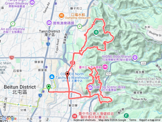 台中繞一圈預覽圖