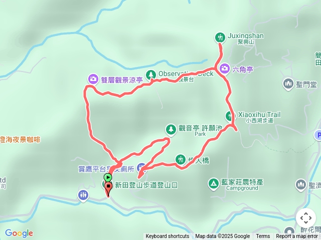 新田山步道-聚興山