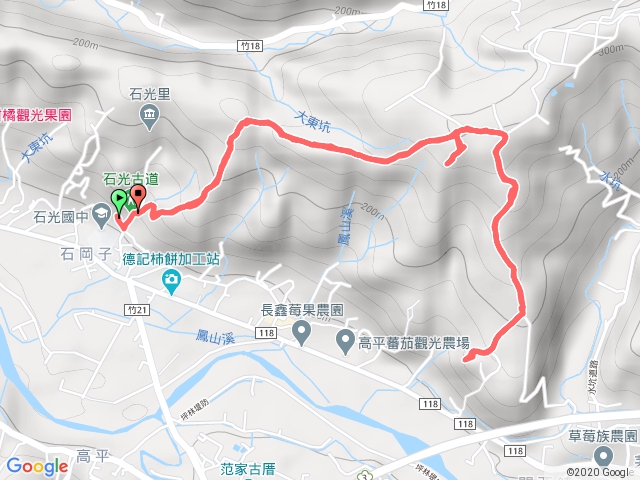 石光古道_露德聖母朝聖地(原路去回)