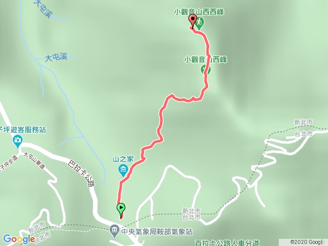 ㄒㄧㄠ觀音山西西峰
