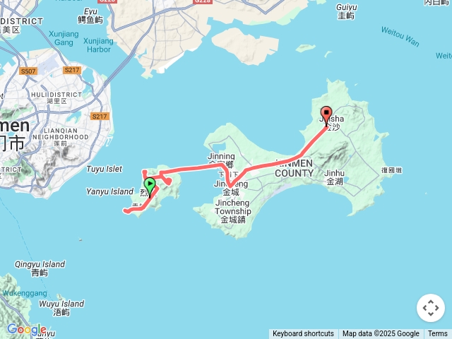 金門砂溪山麒麟山