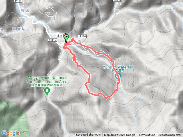 組合山(沒阿花瀑布)