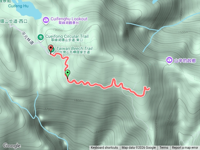 太平山山毛櫸步道