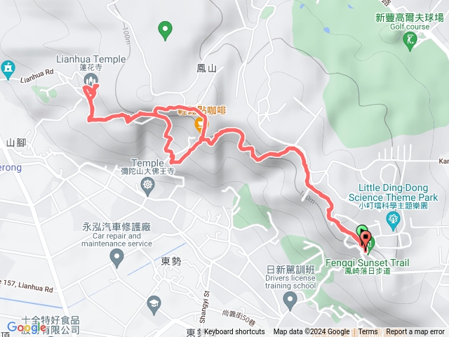鳳崎落口登山步道