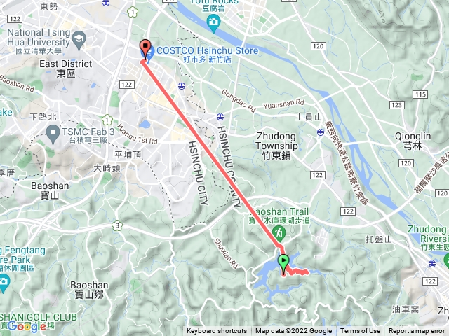 寶山水庫環湖步道