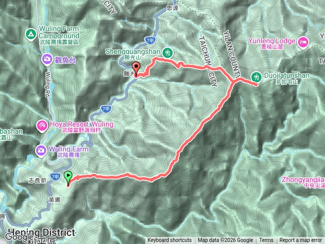 宜蘭大同_平多縱走（平岩山縱走多加屯山）