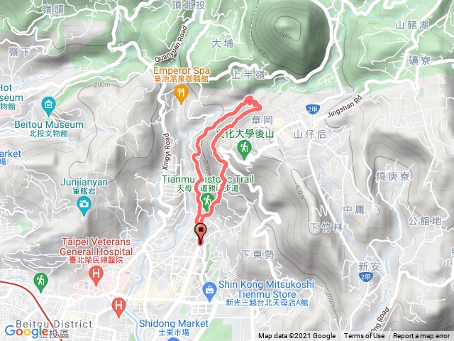 2021.05.09 天母古道+翠峰瀑布+猴洞產業道路