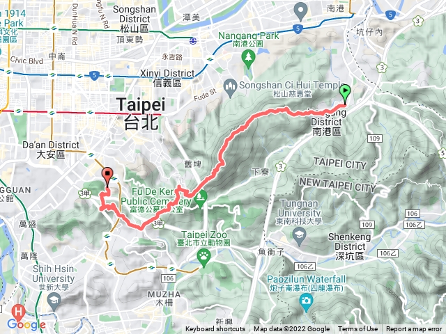 台北大縱走第六段