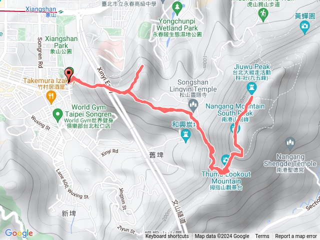 象山一線天拇指山九五峰