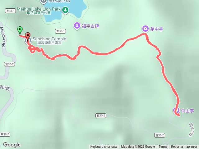 宜蘭冬山中山步道