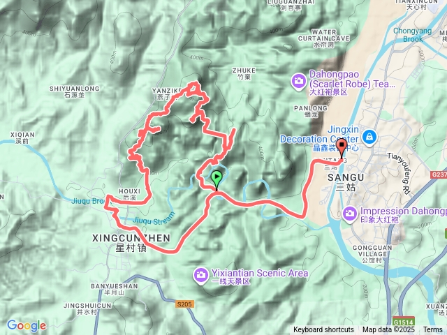武夷山天游峰三仰峰並聯峰猪肝岩