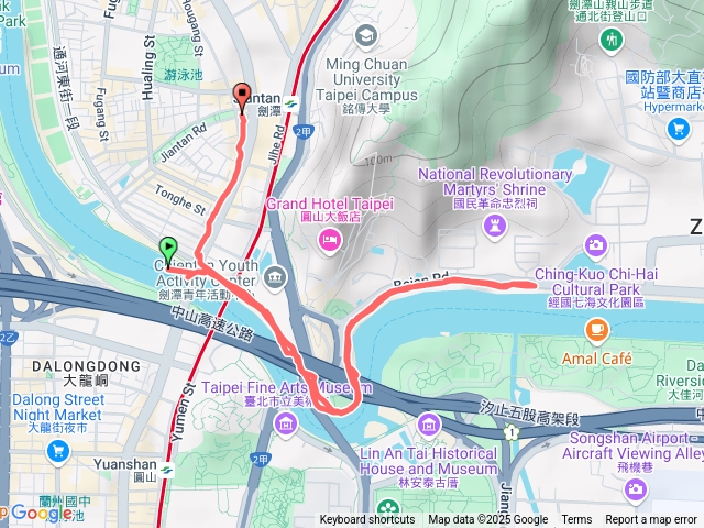 20250219自主練習河堤健走