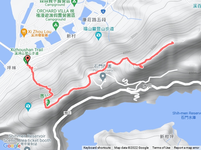 新溪洲山登山步道