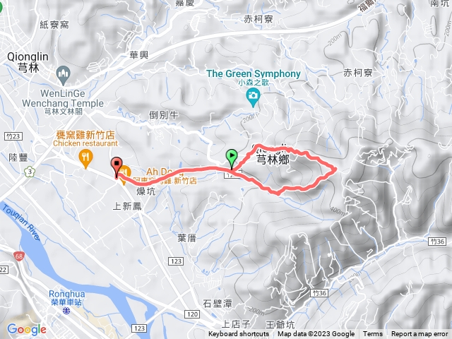 小百岳飛鳳山觀日坪古道20231212