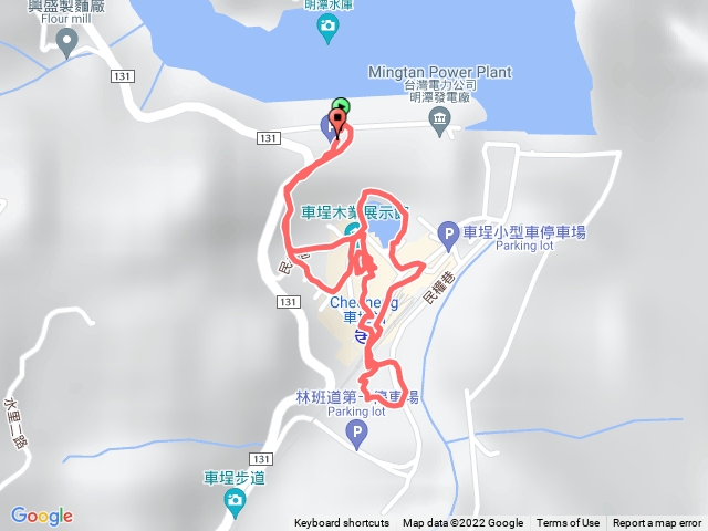 南投 明潭水庫-車城老街步道